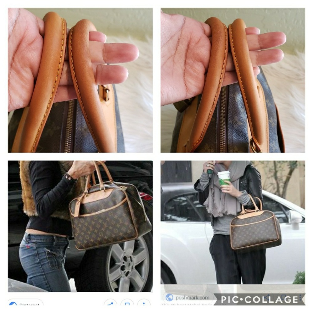 Louis Vuitton Monogram Canvas Satchel with Tan Vachetta Trim - Picture 2 of 6